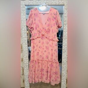LoveShackFancy Peach Dress